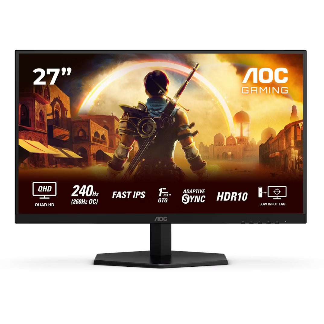 AOC 27 inch 2K 240Hz Gaming Monitor QHD – Bodian Computer