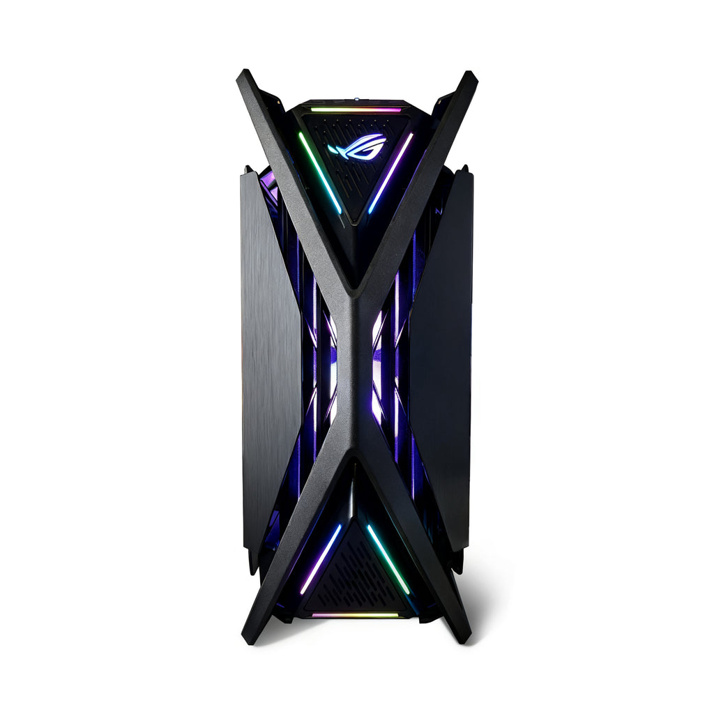 Bodian Elite Series ROG Golden Beast – flagship ASUS ROG gaming PC with AMD 9800X3D and RTX 5080-front view