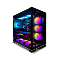 Bodian Elite Series Black Seaside Haven – sleek black gaming PC build with high performance components side view 2