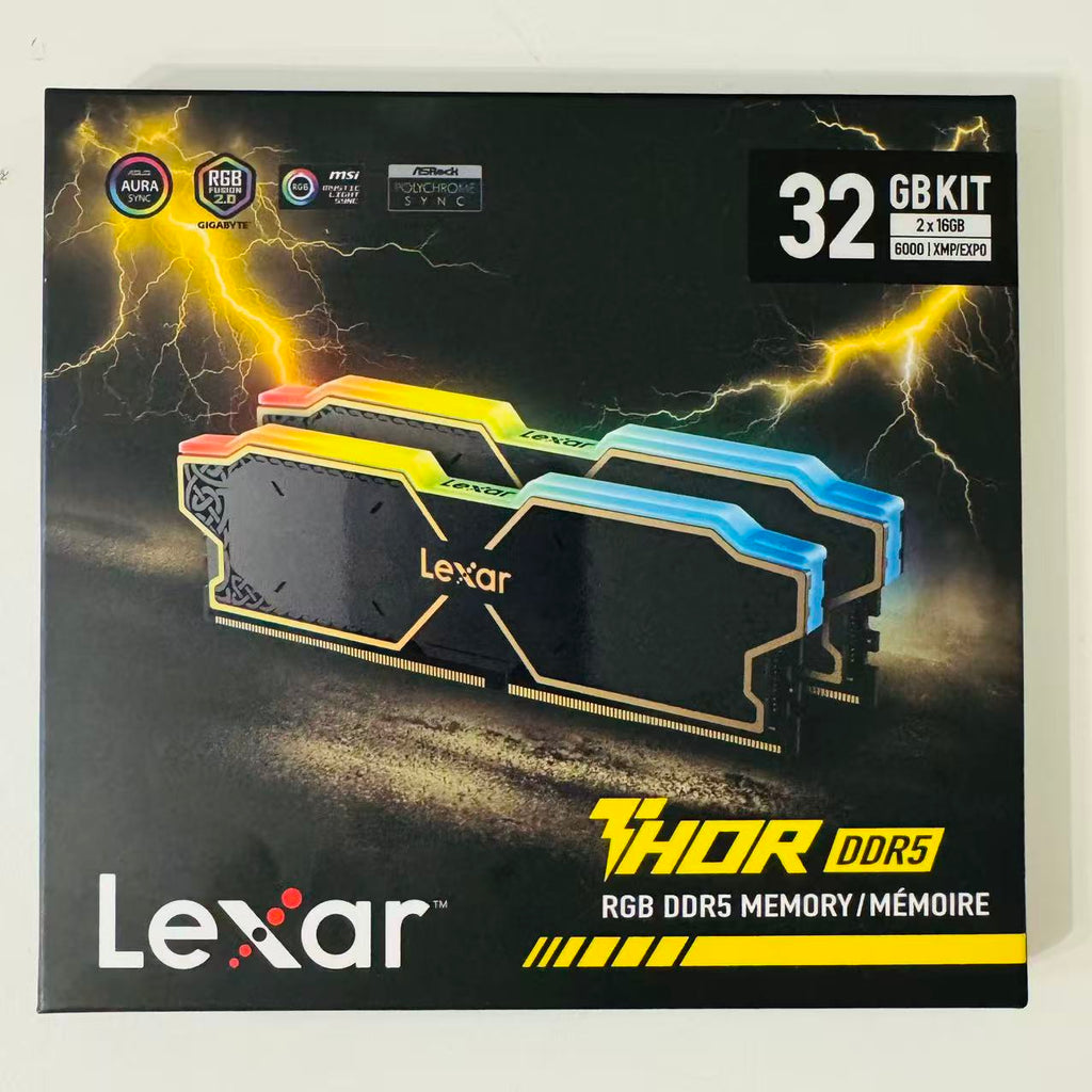 Lexar 2×16GB DDR5 32GB Gaming Memory Kit – High-Performance RAM by Bodian Computer