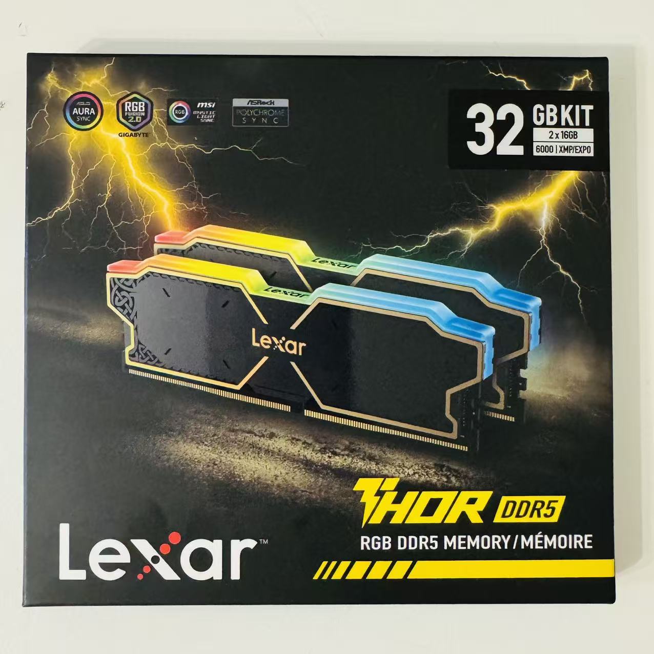 Lexar 2×16GB DDR5 32GB Gaming Memory Kit – High-Performance RAM by Bodian Computer