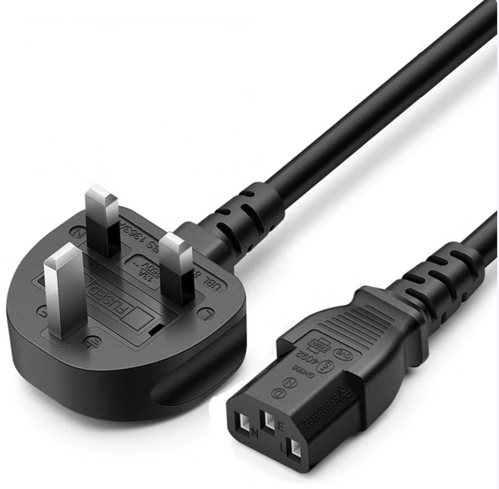 英标三孔电源线 港版插头 品字尾 1.8米