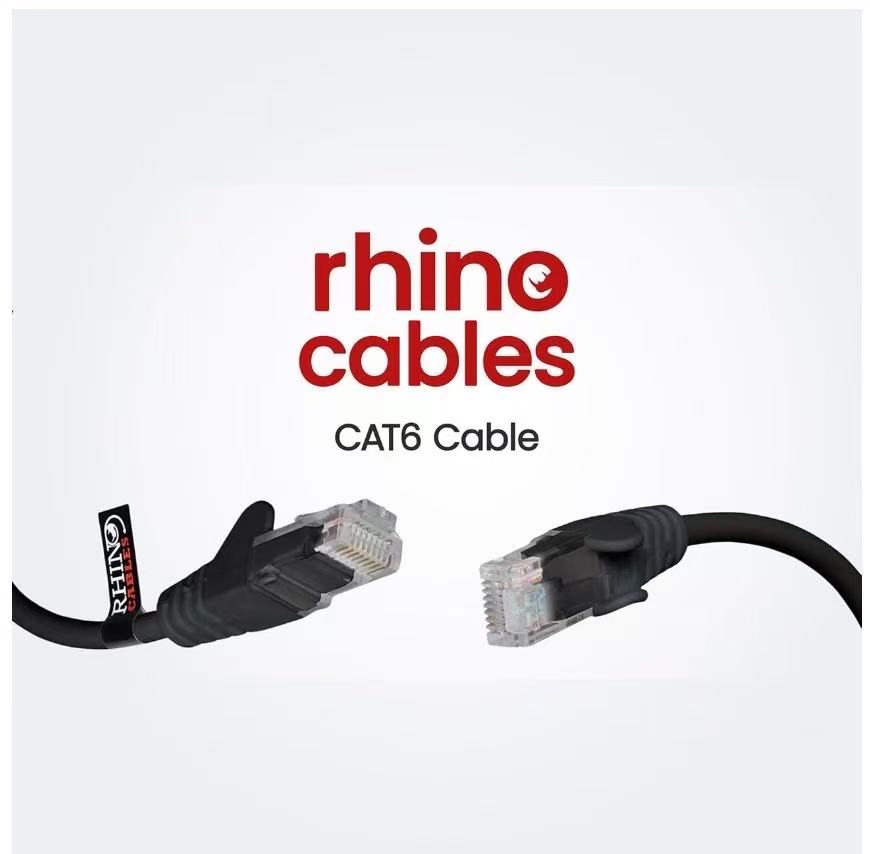 Rhino Cables CAT6 Ethernet Cable – High-Speed LAN Cable by Bodian Computer