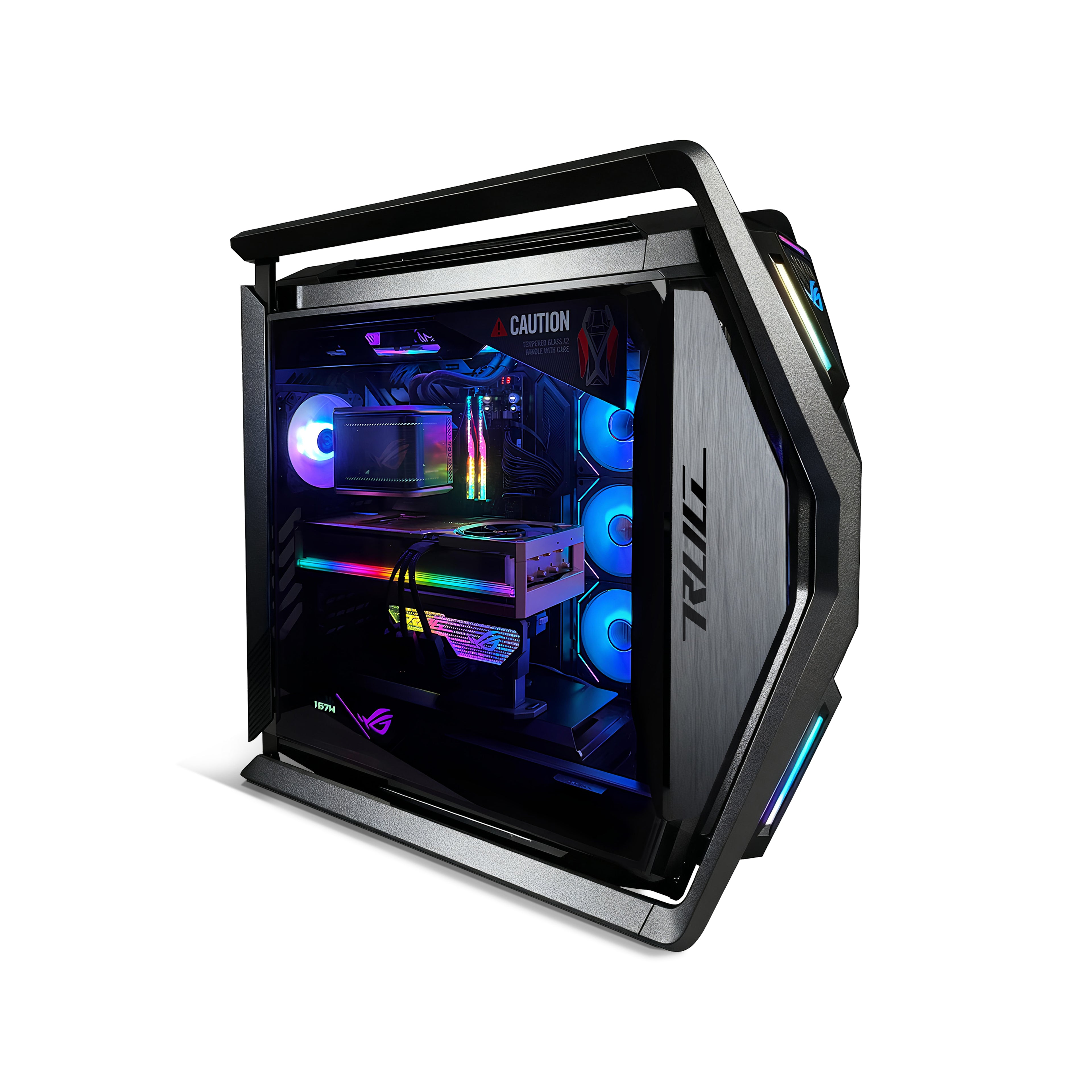 Bodian Elite Series ROG Golden Beast – flagship ASUS ROG gaming PC with AMD 9800X3D and RTX 5080-internal