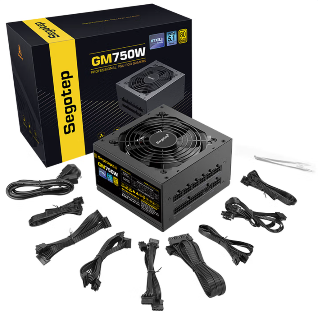 Segotep 鑫谷 GM 系列金牌全模组电源｜750W/1000W ATX3.1 金牌全模组 PSU｜Bodian Computer