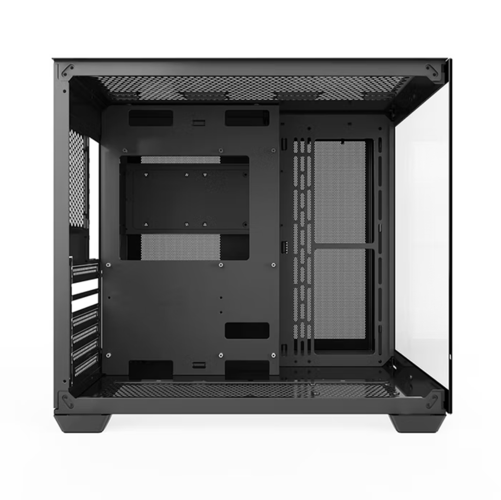 Huntkey 航嘉 S980 龙卷风全景海景房机箱｜ATX 白色｜支持水冷｜Bodian Computer